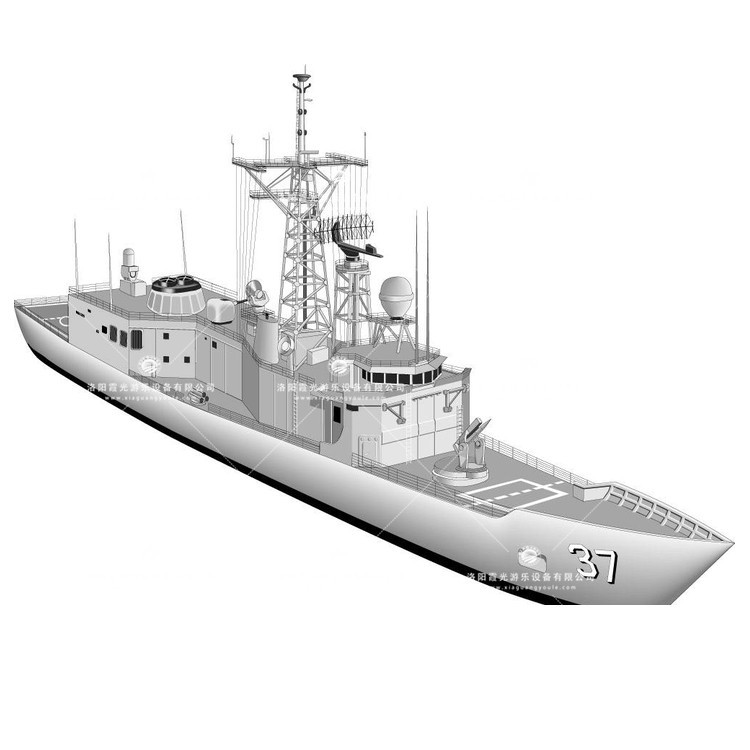 三沙充气侦查船模型